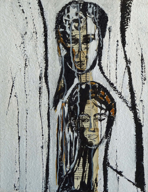 Iliade chants, 2 (ink on paper)