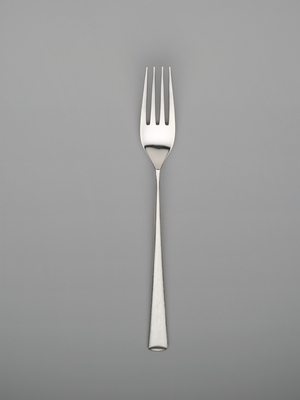 "Royal Satin" pattern place fork, designed 1965 (silver)