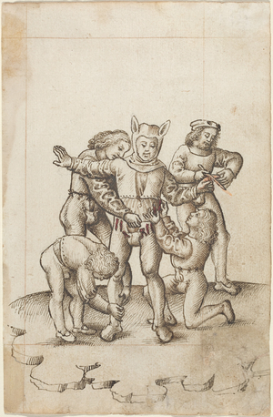 Do Not Wear a Tight-Fitting Ring [fol. 23 recto], c.1512-1515 (pen and ink)