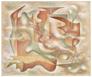 Flight, 1938 (oil on canvas)