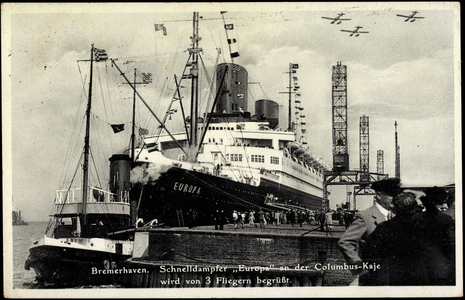 Bremerhaven, North German Lloyd, Steamer Europe