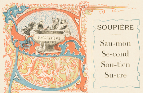 S : Soupiere, saumon, second, soutien, sucre