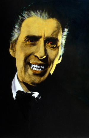 Dracula Prince of Darkness, Christopher Lee, 1966 (film still)