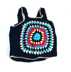 Girl's knitted waistcoat, circa 1970