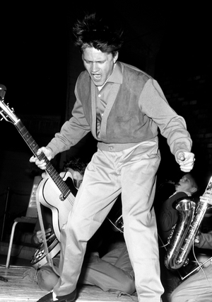 Oslo 19580820. Nordic championship in rock at Jordal Amfi. Scandinavian rock artists …, 1958 (photo)