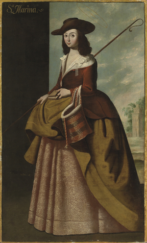 St. Margaret of Antioch, 1656 (oil on canvas)