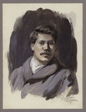 Ellis Martin, English artist (colour litho)