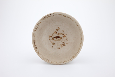 Bowl (grey-brown glaze, brown underglaze)