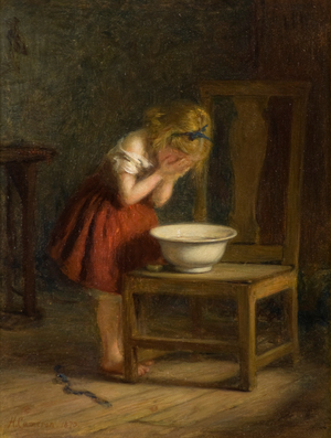 The Toilet, 1870 (oil on canvas)