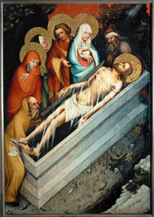 Entombment of Christ (tempera on wood)