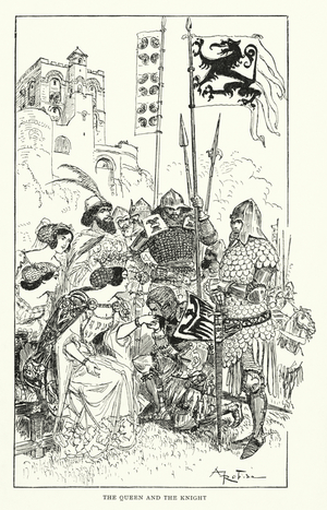 Illustration for Balzac’s Contes Drolatiques (litho)