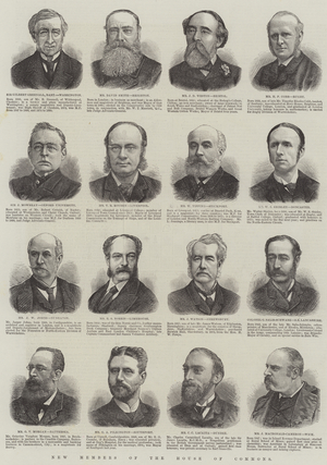New Members of the House of Commons (engraving)