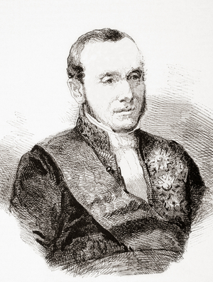 Adolphe Augustin Marie Billault, from L'Univers Illustre, pub. June 1863