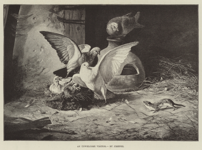 An Unwelcome Visitor (engraving)