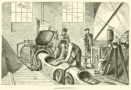 Pneumatic Despatch (engraving)