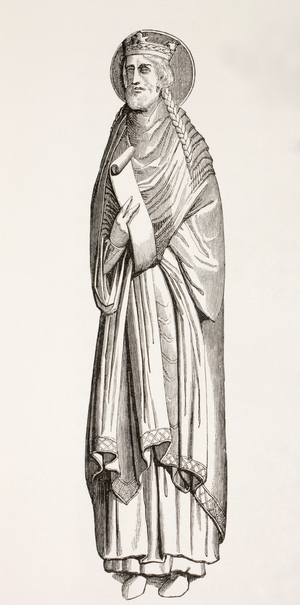 Chlothar I, or Clotaire, from Les Artes au Moyen Age, pub. Paris 1873.