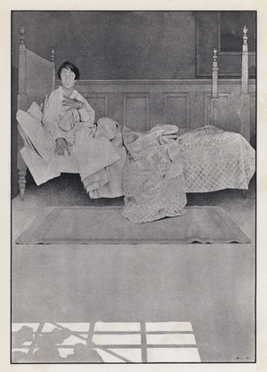 Maxfield Parrish illustration for The Golden Age by Kenneth Grahame (litho)