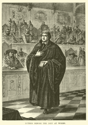 Luther before the Diet at Worms (engraving)