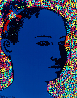 Portrait #13, 1992 (computer graphics)