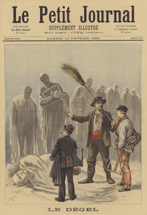 The thaw (colour litho)