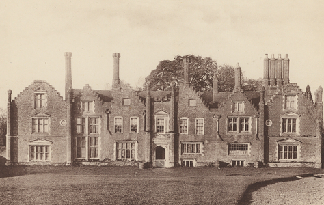 Woodbridge, Suffolk: Seckford Hall (b/w photo)