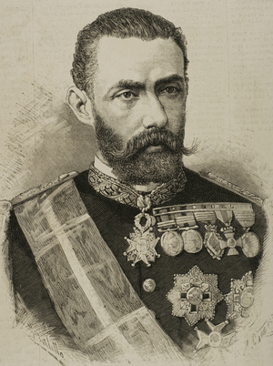 Portrait of Antonio Daban and Rami?rez de Arellano, Spanish millitary and politician (engraving)
