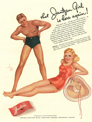 Jantzen Magazine, advert, USA, 1930s