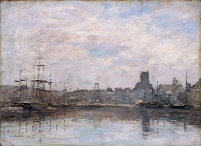 September Morning: Port of Fécamp, 1880 (oil on canvas)