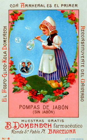 D. Domenech (pharmacist) 's Soap free Soap Bubbles