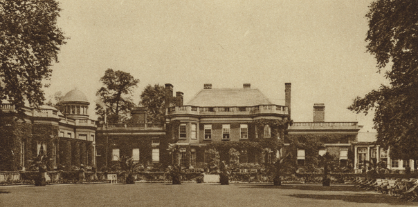 Clubhouse of the Ranelagh Club, Barnes (b/w photo)