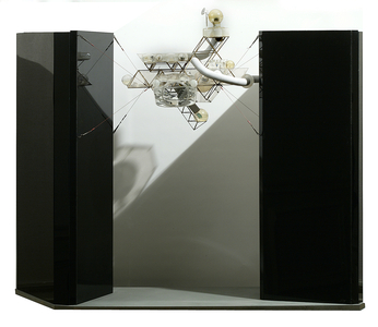 Project Number 2: The Web, 1989 (steel & plastic)