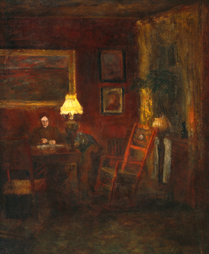 Woman in interior, 1891