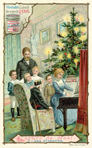 Christmas tree (chromolitho)