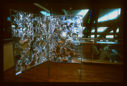 Steel calligraphic screen