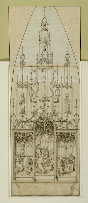 Drawing for an altar …