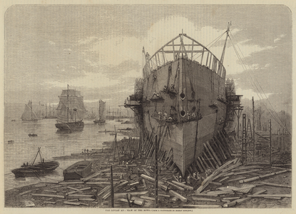 The Leviathan, View of the Bows (engraving)