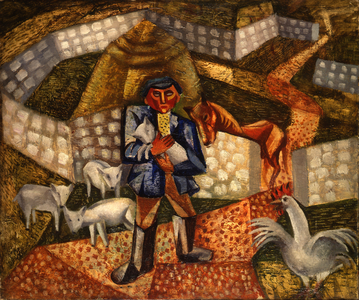 The Farmer, 1936 (oil on canvas)
