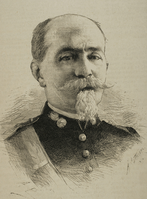 Portrait of Clemente de Velarde y Gonzalez (engraving)