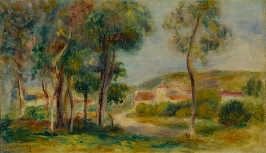 Landscape, 1903 (Oil on canvas)