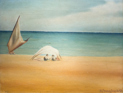 Marine landscape, 1922 (oil on canvas)