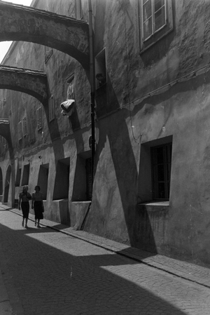 A trip to Passau, Germany 1930s (b/w photo)