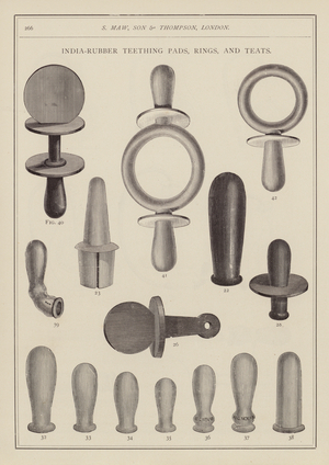 Illustration for S Maw, Son & Thompson’s  medical catalogue, 1891 (engraving)