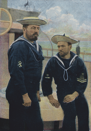 British sailors (coloured photo)