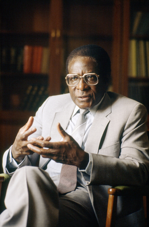 Robert Mugabe, President of Zimbabwe., 2009 (photo)
