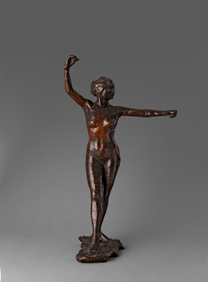 'Préparation à la danse, pied droit en avant', 1895-1900 (bronze) [see 5948532 & 5948533]