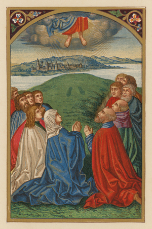Ascensio D N J Chr (chromolitho)