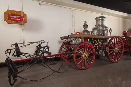 1868 Horse-drawn Fire Engine