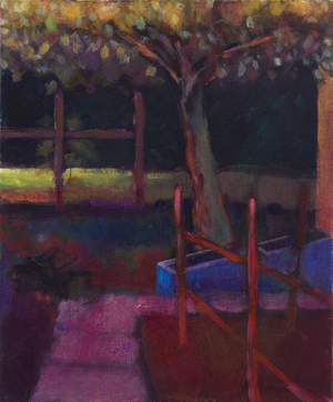 Apple Tree, late summer, 2008 (acrylic on canvas)