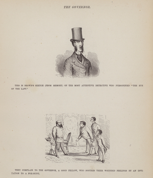Page from The American Tour of Messrs Brown, Jones and Robinson (engraving)