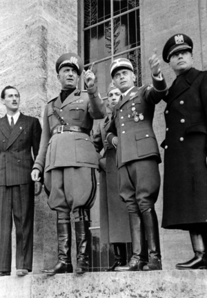 II. WK, Rino Parenti in Berlin, 1940 (photo)